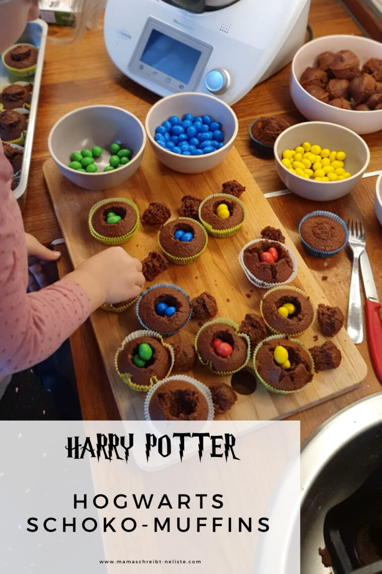 Unsere Harry Potter Muffins Der sprechende Hut wählt die Häuser