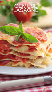#1 Gemüse Lasagne mit Spinat und Tomatensauce pasta Rezepte 
